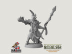 Ashen Alfar Inquisitor F - Dungeons and Dragons | Male | Fighter | Paldin Cleric | Elf Drow DnD 5e Fantasy  Pathfinder 2e 5e Tabletop Mini