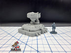 Scifi Missile Turret - EC3D , Infinity, Legion, Sci-fi, Cyberpunk, Starfinder, tabletop terrain, Sci-fi Scenery, Wargaming, Space, Defense