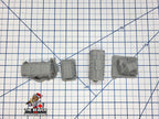 Scifi Assorted Cargo - EC3D , Infinity, Legion, Cyberpunk, Starfinder, tabletop terrain, Sci-fi Scenery, Wargaming, Space Hangar, Shipping