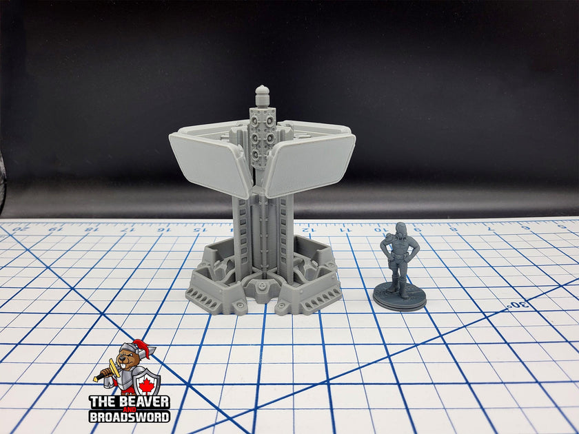 Scifi TV Screen Array - EC3D , Infinity, Legion, Sci-fi, Cyberpunk, Starfinder, tabletop terrain, Sci-fi Scenery, Wargaming, Security
