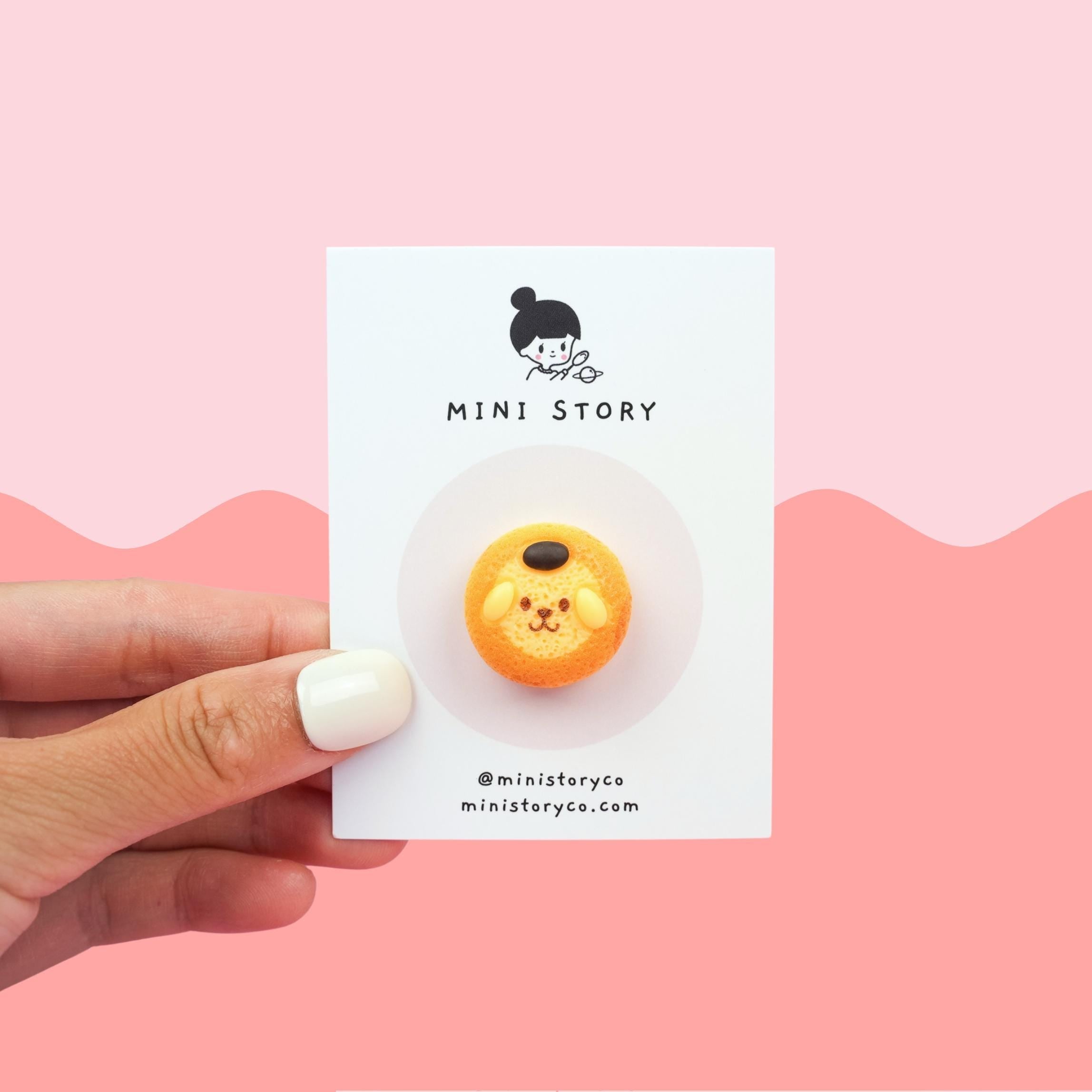 Japanese Cheesecake Pin