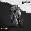 Questing Knights Miniature Set - 28/32mm Scale Premium Resin Models for Wargaming and RPG, DnD, Human, Gallia, Durable, High Quality