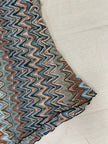 Vintage 90s Elizabeth Zig Zag Strechy Tank Top | Size Medium