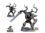 Barkwraith Primordial D, Ent, Monster, Fey, Dryad, DnD, Elven- High Quality Resin Printed 28mm 32mm Tabletop Miniature, Tough Figurine