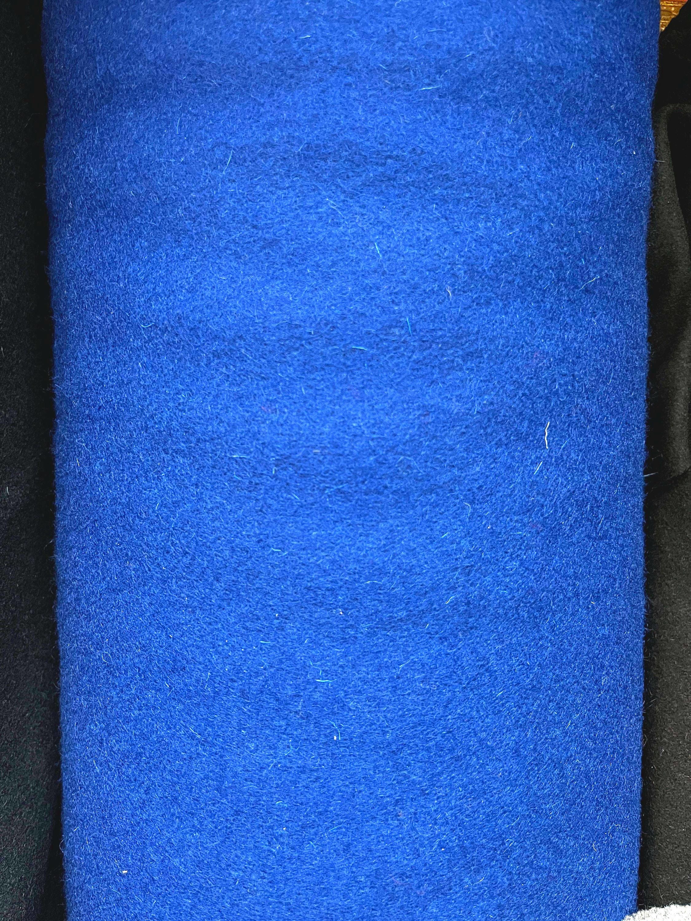 Heavyweight Melton Wool Fabric - 60% Wool Blend - By The Yard