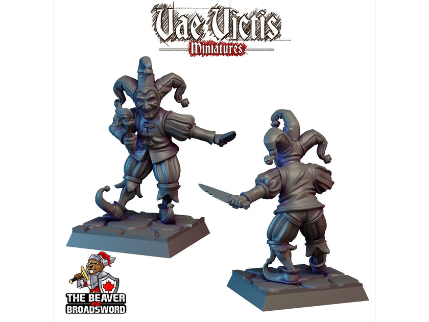 Corrupted Circus Warband Set - Monster, Fey, Undead, DnD, Fantasy- High Quality Resin Printed 28mm 32mm Tabletop Miniatures, Tough Figurine