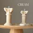 Tiny Column Soy Candle: Handmade Sculptural Home Decor