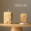 Bees Soy Pillar Candle: Handmade Home Decor