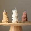 Sculptural Tiny Kittens Candle: Handmade Soy Wax Home Decor