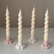 Flower Candlestick Holder: Jesmonite Table Decor
