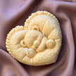 Teddy Bear Soy Candle | Heart-Shaped, Handmade Home Decor