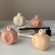 Pomegranate Soy Wax Candle: Vegan Minimalist Decor