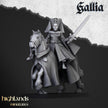 Join the Pilgrimage! Gallia mini set - 28/32mm Scale Premium Resin Models for Wargaming and RPG, DnD, Human, Durable High Quality Miniatures