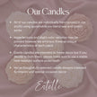 Spiral Soy Wax Taper Candle: Trendy Dinner Table Centerpiece
