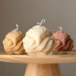 Fox Ball Soy Candle: Handmade Sculptural Home Decor