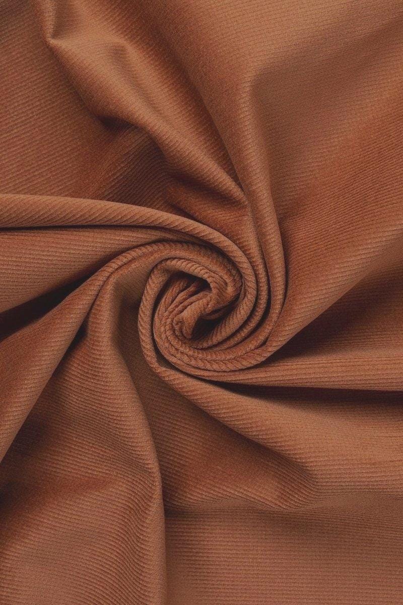 16 Wale Corduroy Fabric: Cotton-Spandex Blend, Apparel & Decor