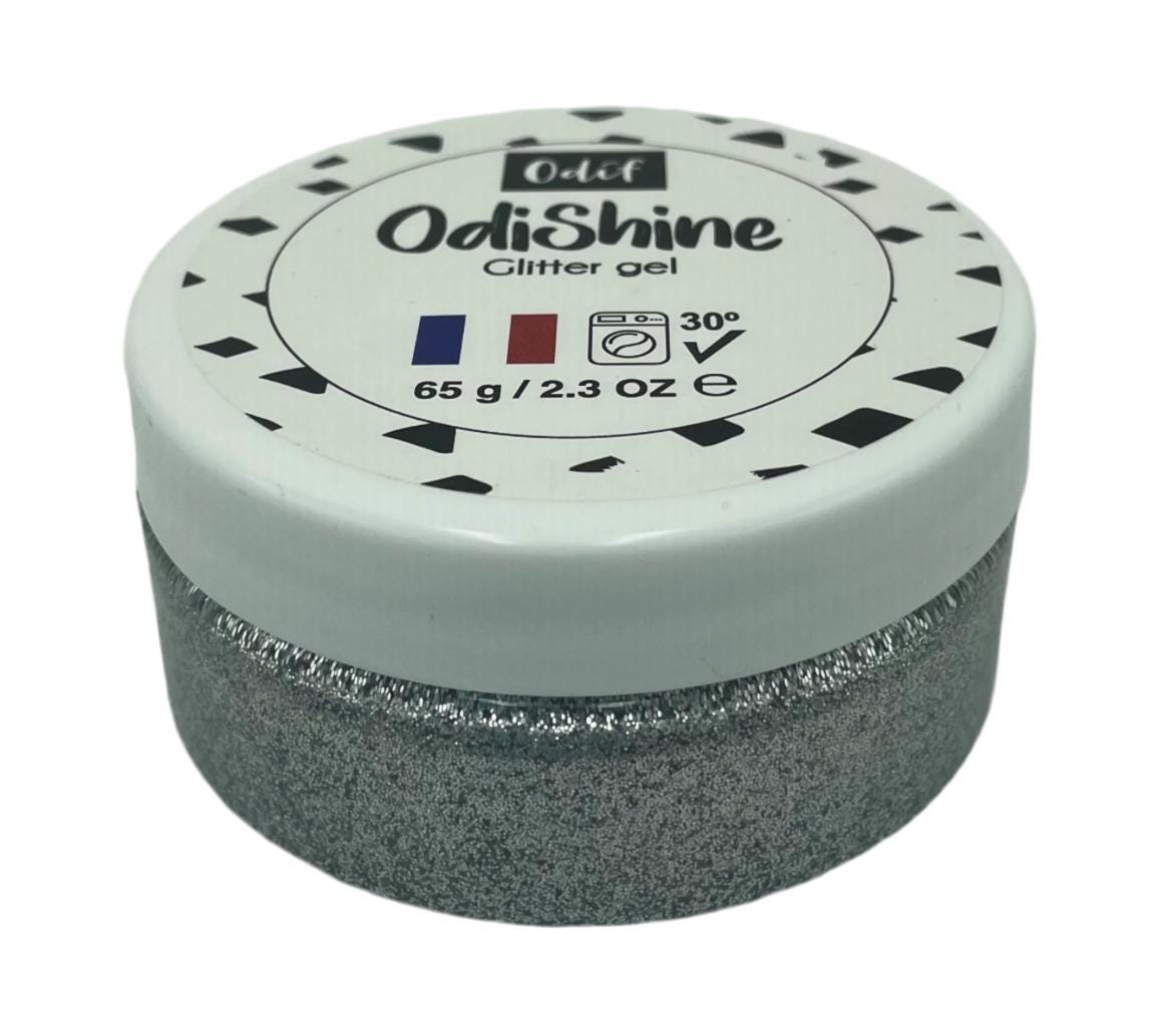 OdiShine Glitter Gel 65g – Multi-Purpose Sparkle Gel for Fabric, Crafts, Scrapbooking & DIY Projects