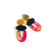 Bright Colorful Statement Earrings Handmade