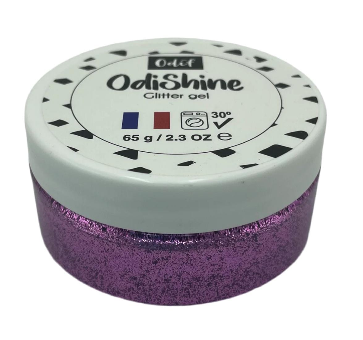OdiShine Glitter Gel 65g – Multi-Purpose Sparkle Gel for Fabric, Crafts, Scrapbooking & DIY Projects