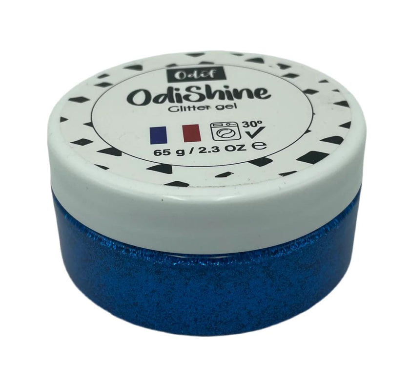 OdiShine Glitter Gel 65g – Multi-Purpose Sparkle Gel for Fabric, Crafts, Scrapbooking & DIY Projects