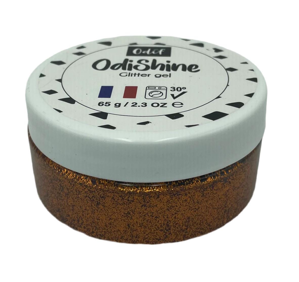 OdiShine Glitter Gel 65g – Multi-Purpose Sparkle Gel for Fabric, Crafts, Scrapbooking & DIY Projects