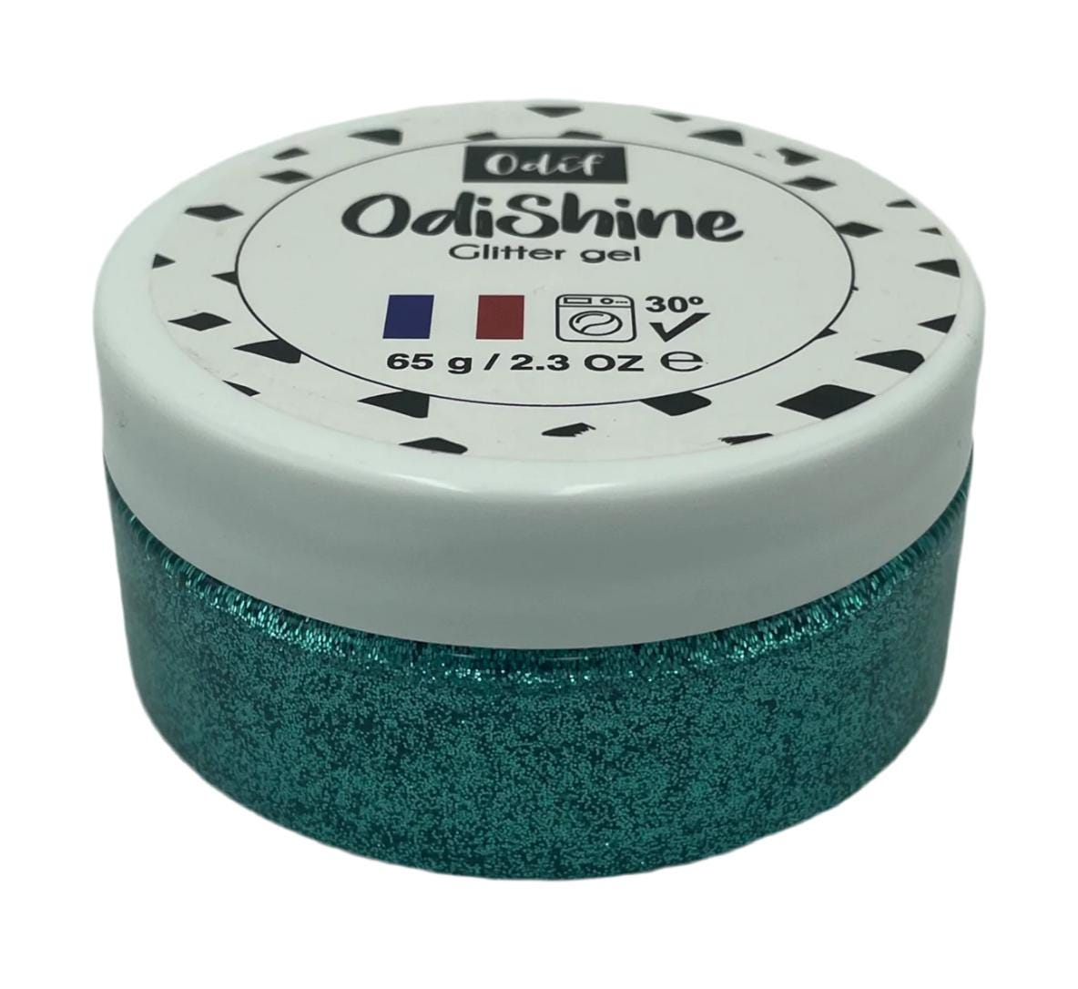 OdiShine Glitter Gel 65g – Multi-Purpose Sparkle Gel for Fabric, Crafts, Scrapbooking & DIY Projects