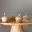 Handmade Cupcake Soy Candle: Trendy Vegan Home Decor