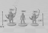 Dark Elf 2 | DnD Miniature, Premium Resin, Durable and Tough for your TTRPG and Wargaming! 32mm, 28mm, Male, Drow, Ranger, Sniper