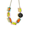 Paint Splatter Statement Earrings Post or Clip On