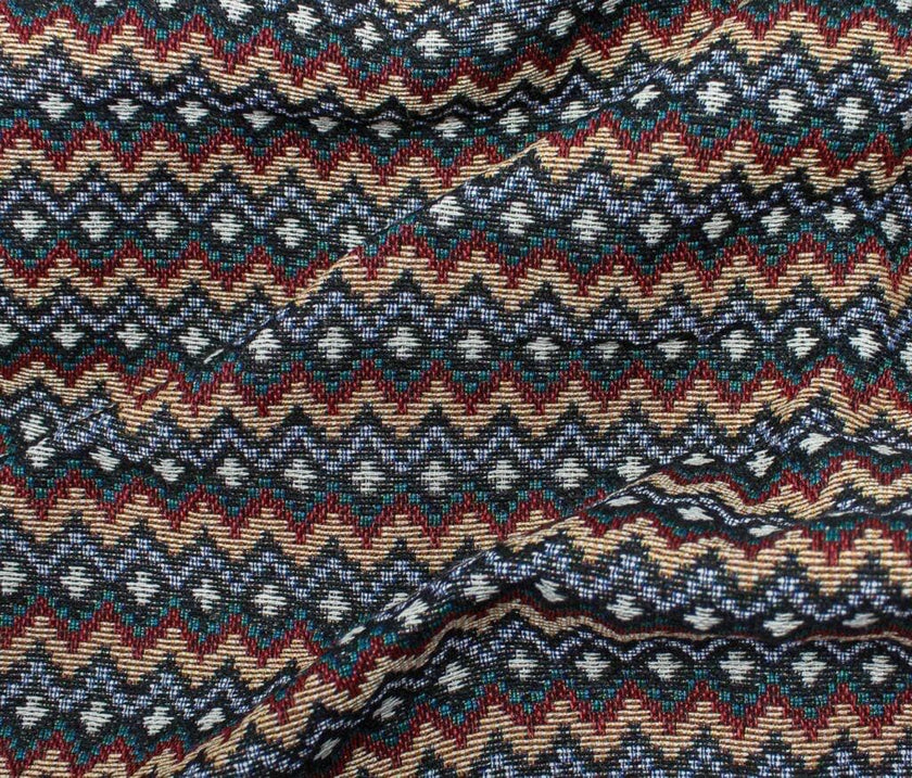 Floral Tapestry Jacquard Fabric - Heavyweight Upholstery, Home Decor