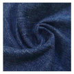 Indigo Blue Hemp Organic Cotton Denim Fabric: Lightweight Sustainable Textile