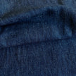 Indigo Blue Hemp Organic Cotton Denim Fabric: Lightweight Sustainable Textile