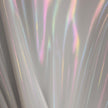 Iridescent Holographic Fabric: 4-Way Stretch Nylon Spandex - 60