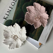 Jesmonite Maple Leaf Tray: Scandi Jewelry Dish, Desk Decor