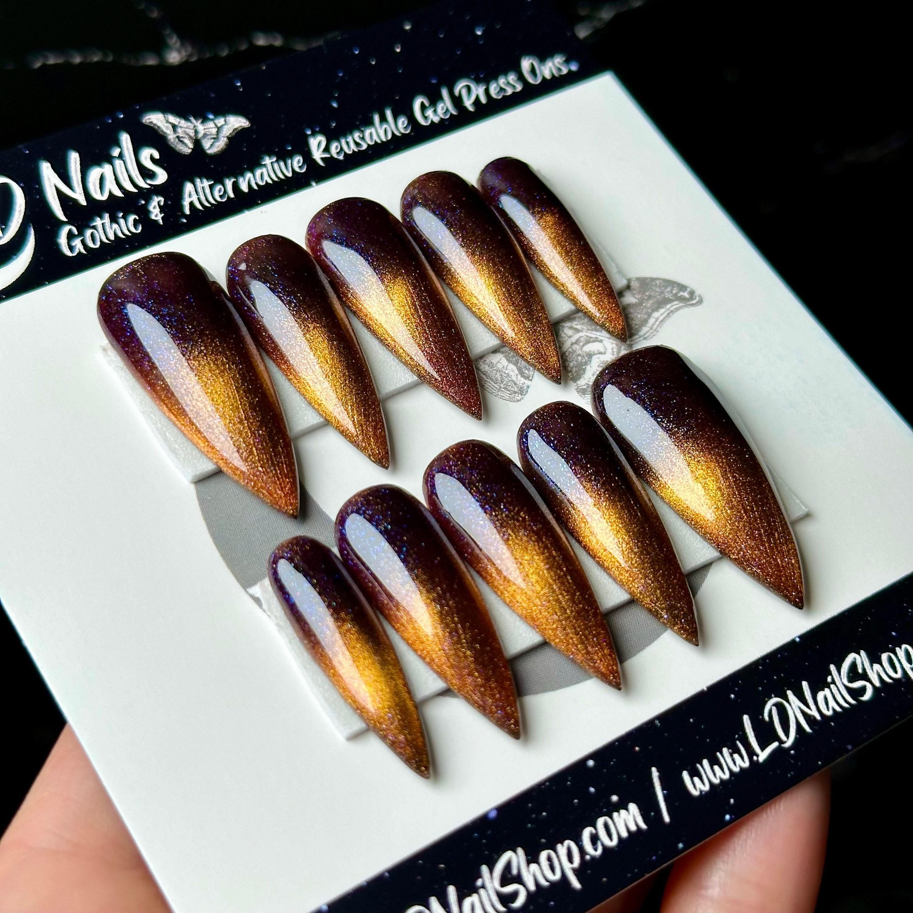 Halloween Cat Eye Ombré