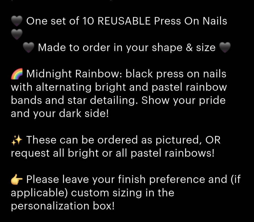 Midnight Rainbow