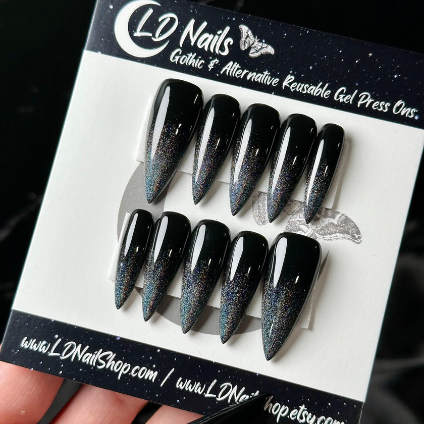 Holo Black Ombré