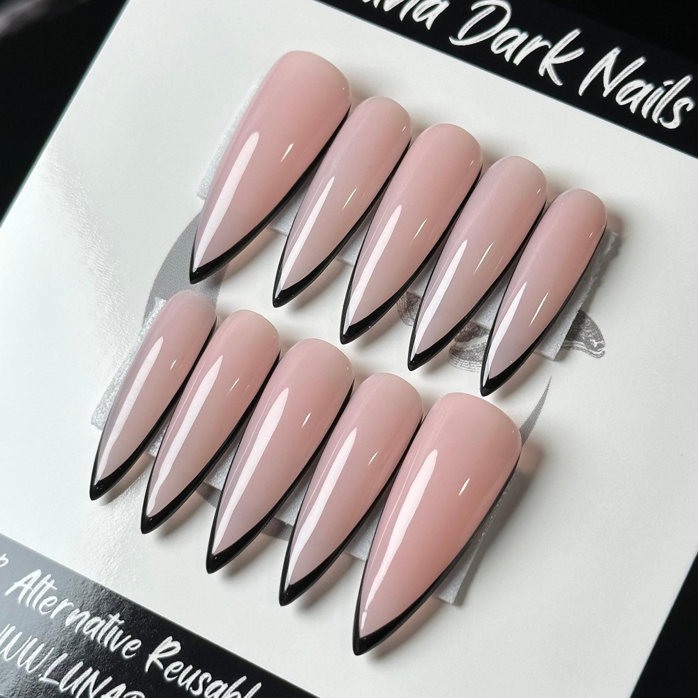 Black and Nude Skinny French