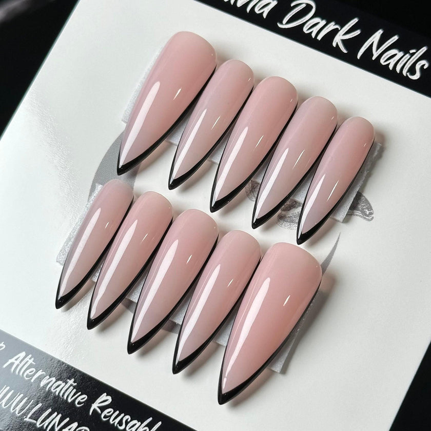 Black and Nude Skinny French