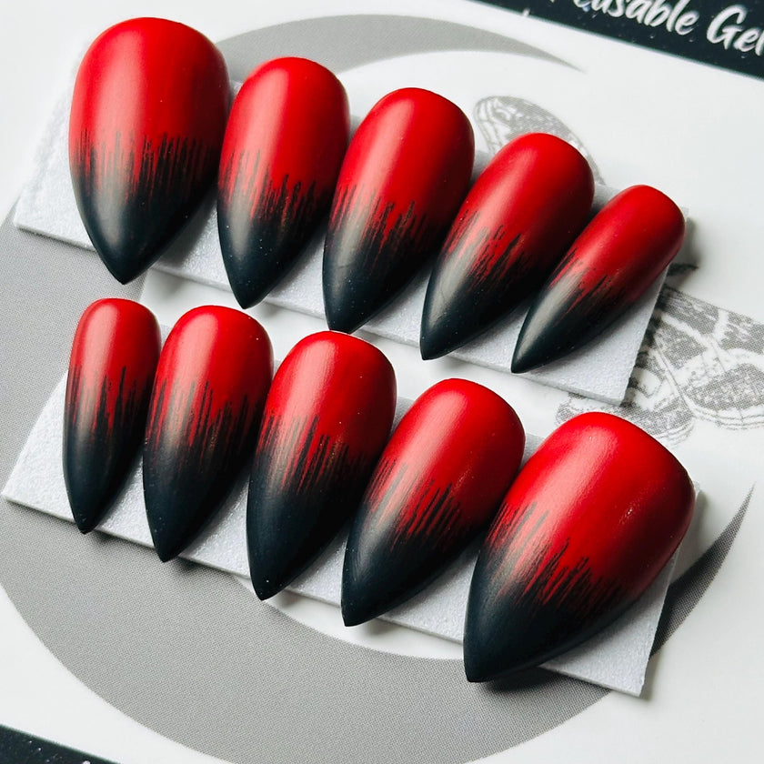 Red & Black Claws