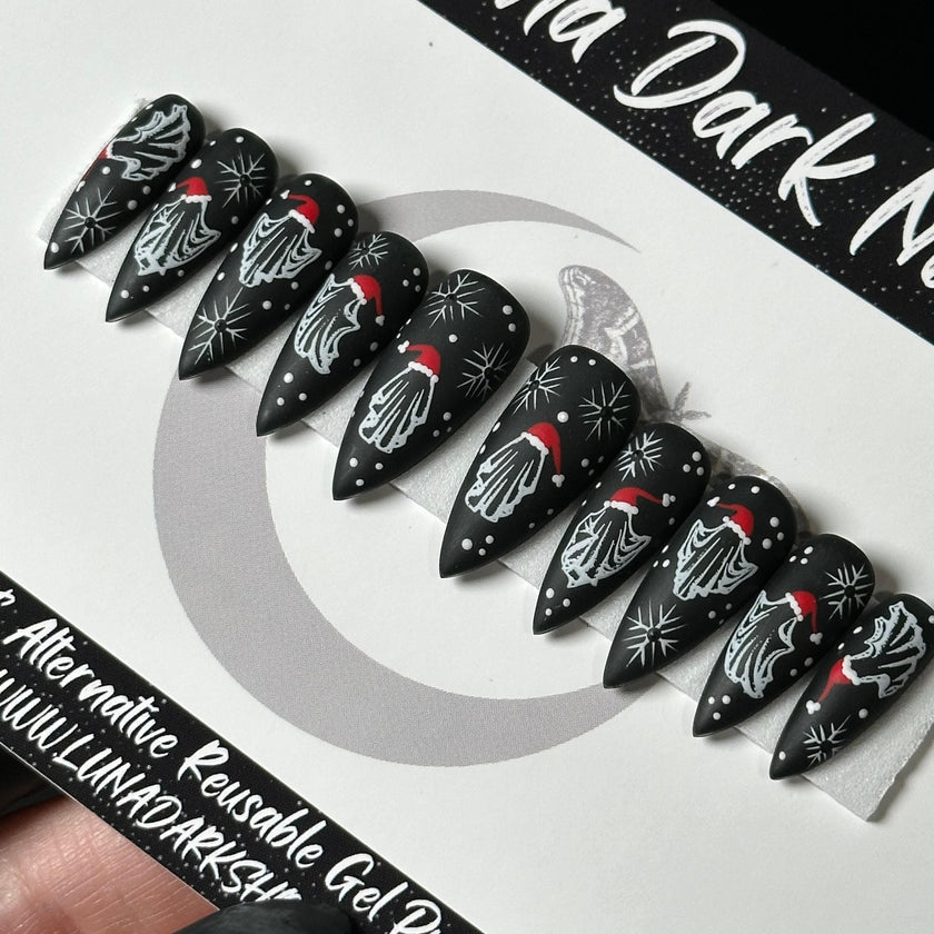 Black Christmas Ghosts