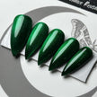 Green Christmas Glass