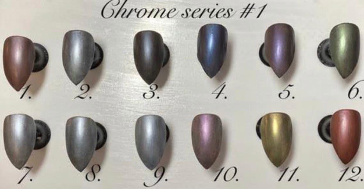 3D Mermaid Scale Nails