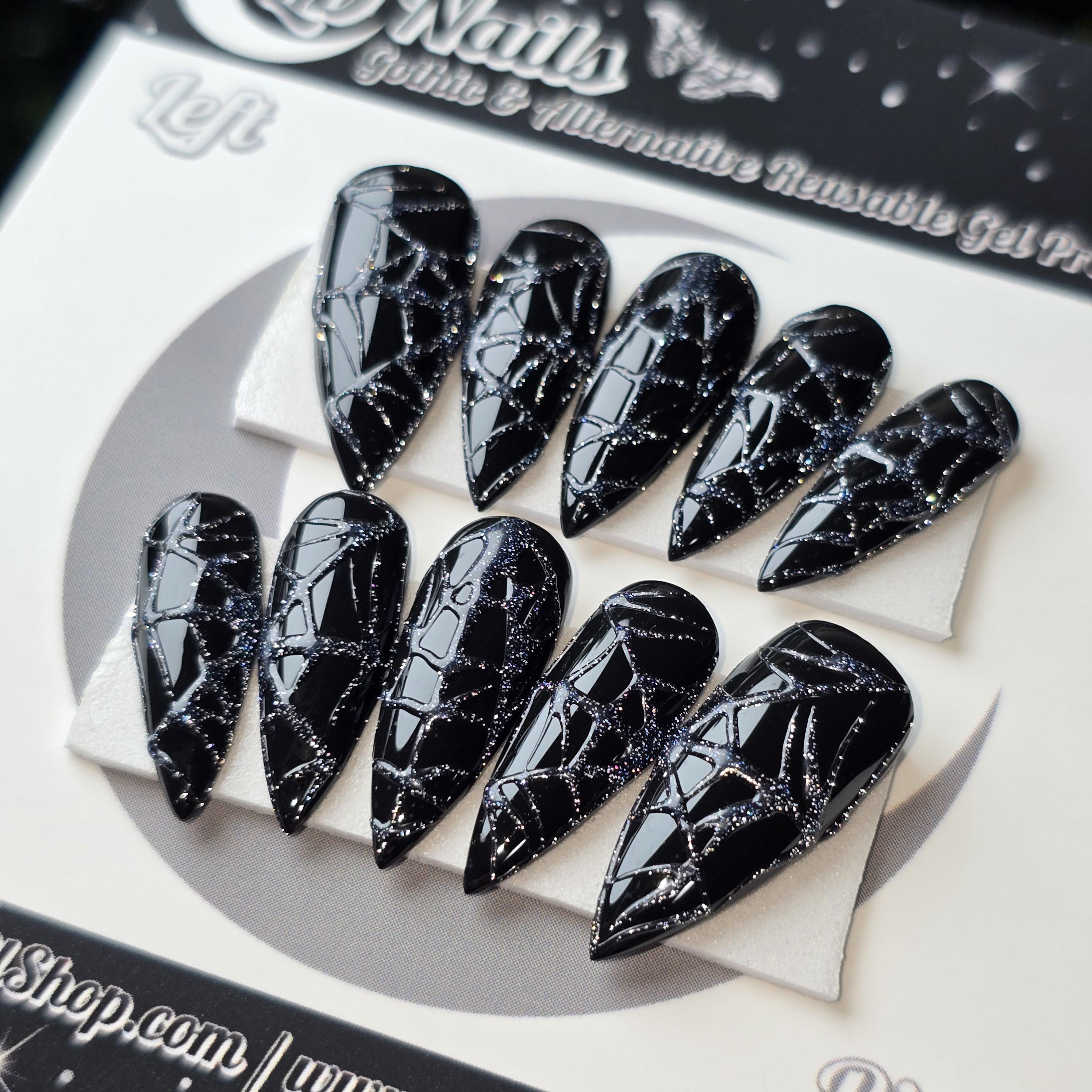 Flash Glitter Spiderweb - Glossy