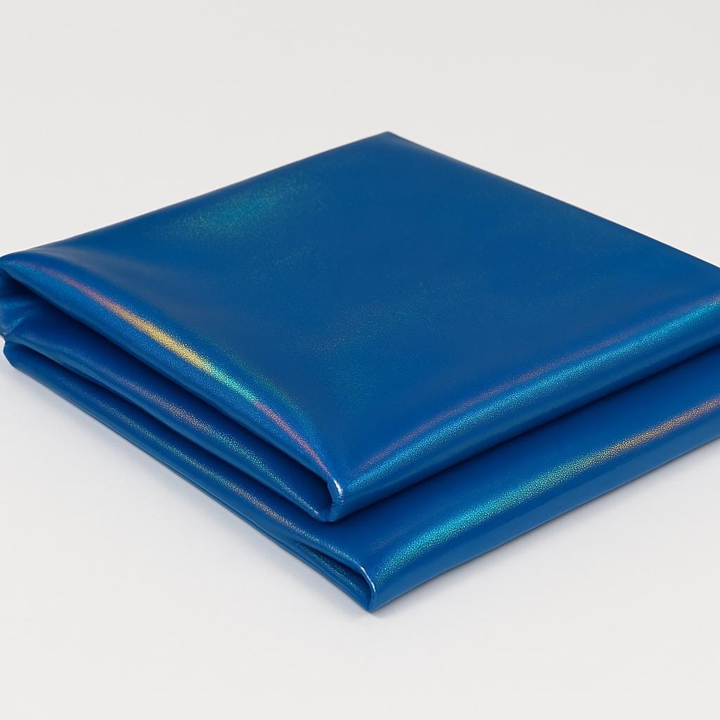 Iridescent Holographic Fabric: 4-Way Stretch Nylon Spandex - 60