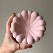 Jesmonite Trinket Tray: Round Jewelry Storage Dish, Scandi Home Decor