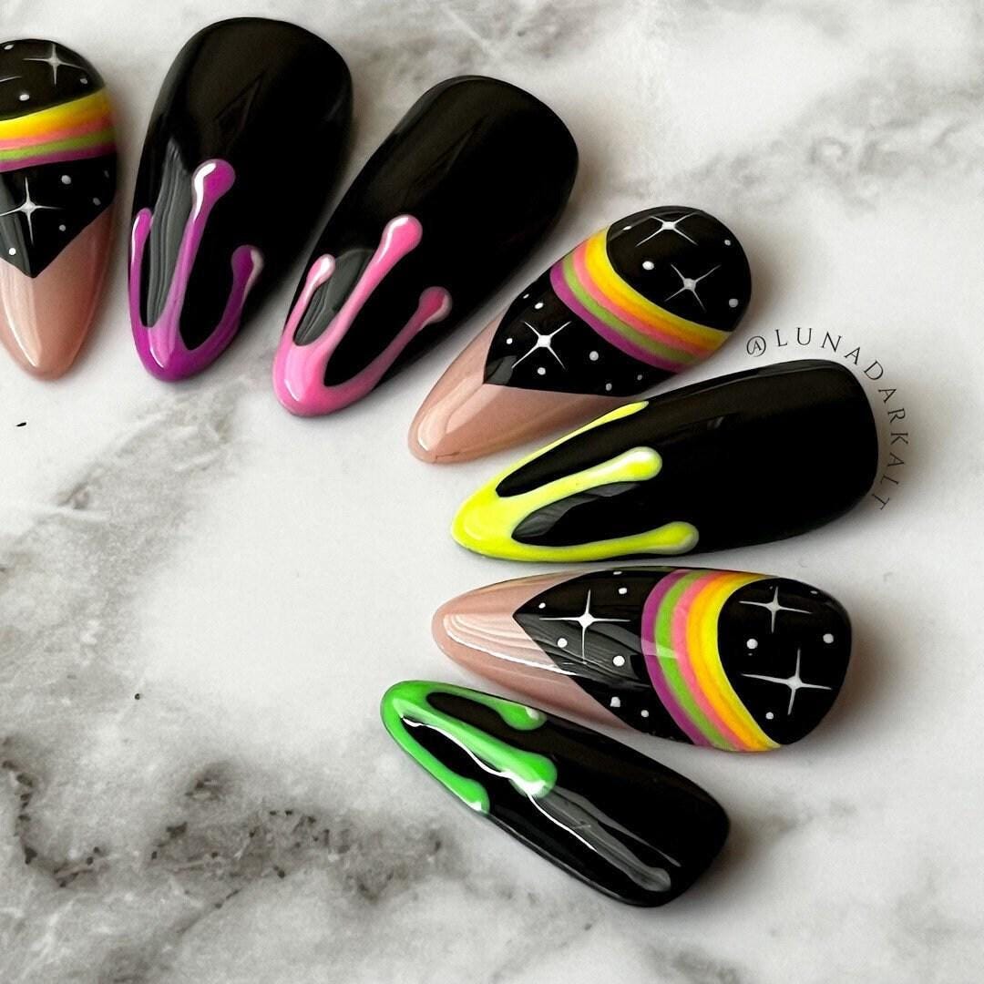 Neon Space Rainbow