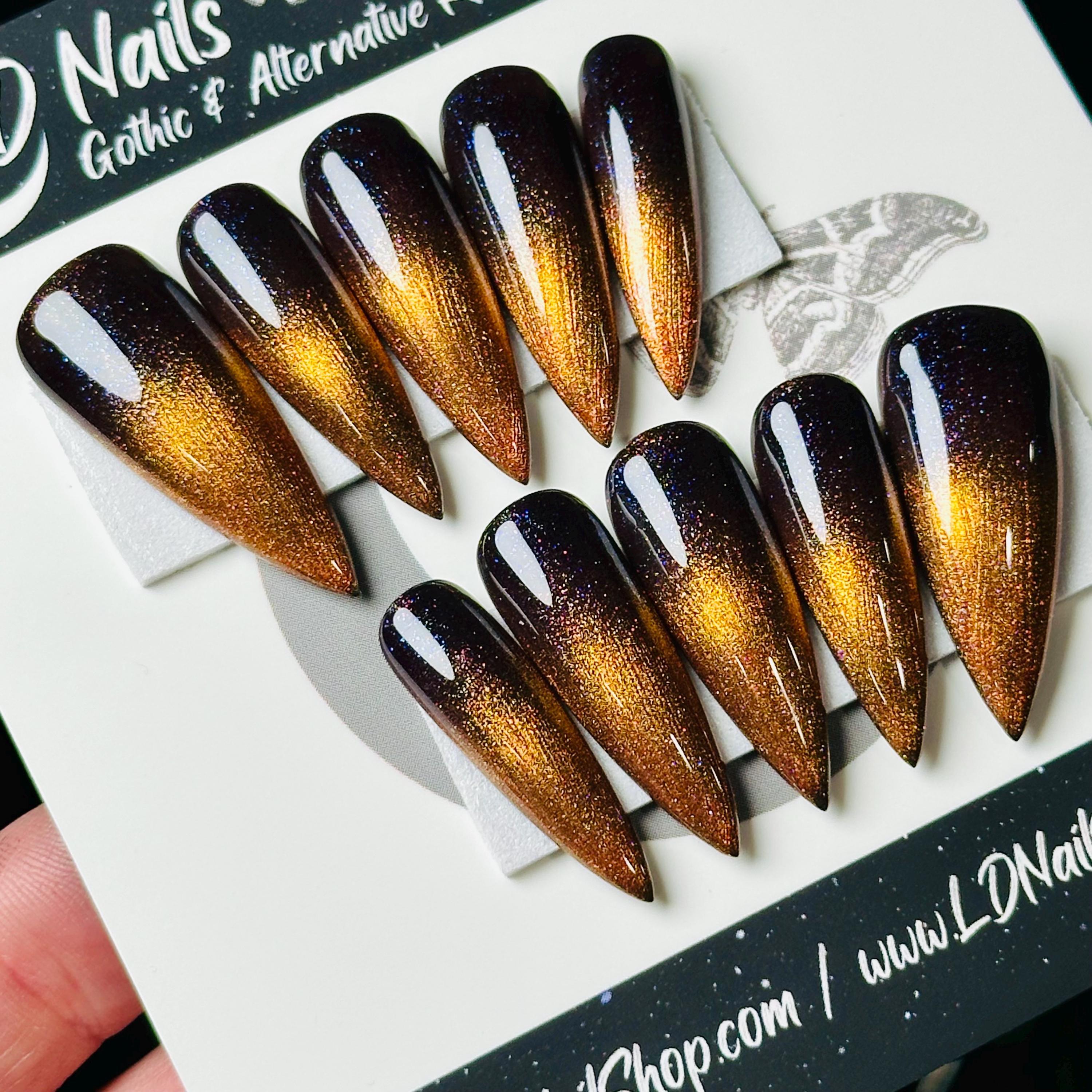 Halloween Cat Eye Ombré