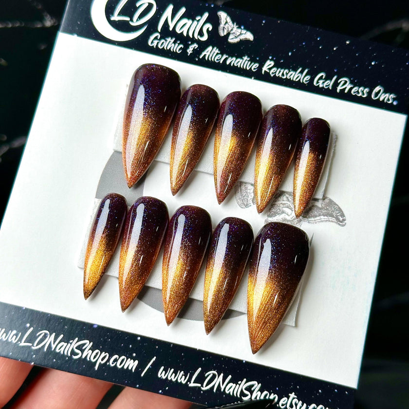 Halloween Cat Eye Ombré