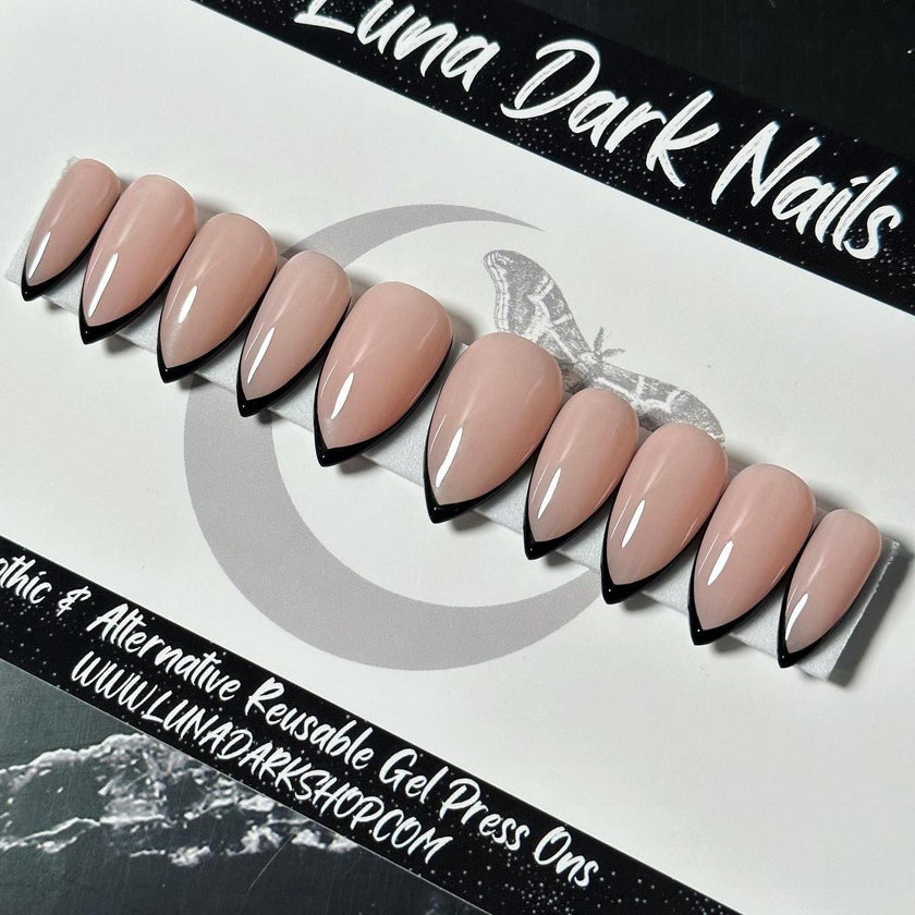 Black and Nude Skinny French